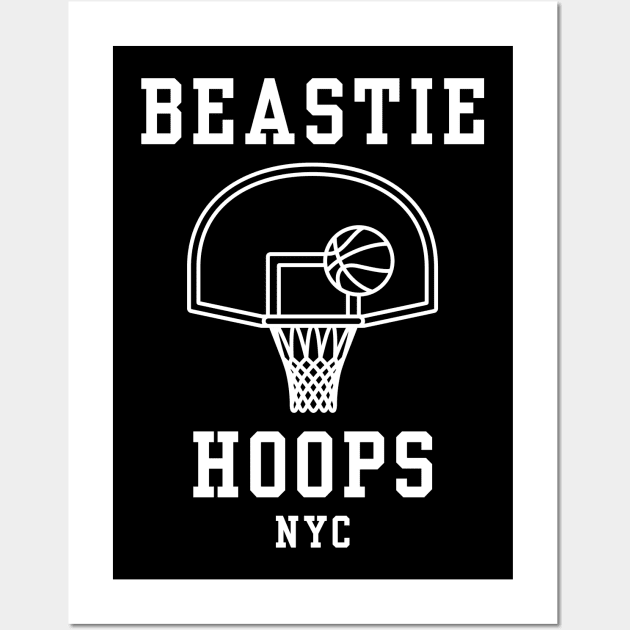 Beastie Hoops NYC Wall Art by capognad